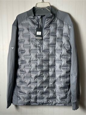 Levelwear Men’s XL Ultralite Down Pullover Jacket